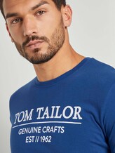 T-Shirt mit Logo-Print - Männer - after dark blue T-Shirt mit Logo-Print - Männer - after dark blue - 9 - TOM TAILOR