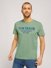 T-Shirt mit Bio-Baumwolle - Männer - light mint green T-Shirt mit Bio-Baumwolle - Männer - light mint green - 1 - TOM TAILOR