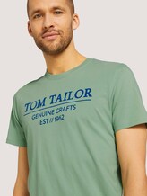 T-Shirt mit Bio-Baumwolle - Männer - light mint green T-Shirt mit Bio-Baumwolle - Männer - light mint green - 9 - TOM TAILOR