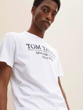 T-Shirt mit Bio-Baumwolle - Männer - White T-Shirt mit Bio-Baumwolle - Männer - White - 5 - TOM TAILOR
