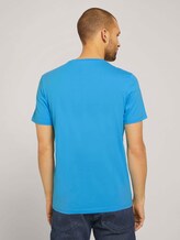 T-Shirt mit Bio-Baumwolle - Männer - north blue T-Shirt mit Bio-Baumwolle - Männer - north blue - 2 - TOM TAILOR