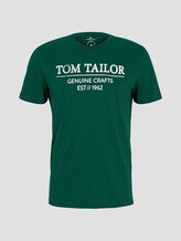 T-Shirt mit Bio-Baumwolle - Männer - dark pine fiorest T-Shirt mit Bio-Baumwolle - Männer - dark pine fiorest - 7 - TOM TAILOR