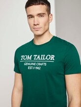 T-Shirt mit Bio-Baumwolle - Männer - dark pine fiorest T-Shirt mit Bio-Baumwolle - Männer - dark pine fiorest - 9 - TOM TAILOR