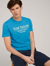 T-Shirt mit Bio-Baumwolle - Männer - dark teal breeze T-Shirt mit Bio-Baumwolle - Männer - dark teal breeze - 5 - TOM TAILOR