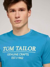 T-Shirt mit Bio-Baumwolle - Männer - dark teal breeze T-Shirt mit Bio-Baumwolle - Männer - dark teal breeze - 9 - TOM TAILOR