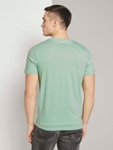 T-Shirt mit Bio-Baumwolle - Männer - soft jade T-Shirt mit Bio-Baumwolle - Männer - soft jade - 2 - TOM TAILOR