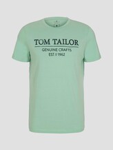T-Shirt mit Bio-Baumwolle - Männer - soft jade T-Shirt mit Bio-Baumwolle - Männer - soft jade - 7 - TOM TAILOR