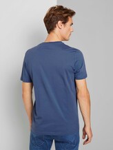 T-Shirt mit Bio-Baumwolle - Männer - light indigo blue T-Shirt mit Bio-Baumwolle - Männer - light indigo blue - 2 - TOM TAILOR