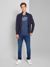 T-Shirt mit Bio-Baumwolle - Männer - light indigo blue T-Shirt mit Bio-Baumwolle - Männer - light indigo blue - 3 - TOM TAILOR