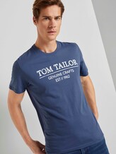 T-Shirt mit Bio-Baumwolle - Männer - light indigo blue T-Shirt mit Bio-Baumwolle - Männer - light indigo blue - 5 - TOM TAILOR