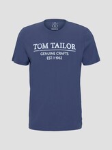 T-Shirt mit Bio-Baumwolle - Männer - light indigo blue T-Shirt mit Bio-Baumwolle - Männer - light indigo blue - 7 - TOM TAILOR