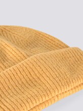 Ribbed beanie - Women - indian spice yellow melange Ribbed beanie - Women - indian spice yellow melange - 9 - TOM TAILOR Denim