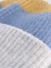 Ribbed beanie - Women - blue creme yellow stripe Ribbed beanie - Women - blue creme yellow stripe - 9 - TOM TAILOR Denim