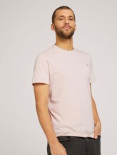 Fein gestreiftes T-Shirt mit Brusttasche - Männer - sandy beige fine stripe Fein gestreiftes T-Shirt mit Brusttasche - Männer - sandy beige fine stripe - 5 - TOM TAILOR