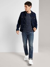 Bunt gestreiftes T-Shirt - Männer - Blue Off White Stripe Bunt gestreiftes T-Shirt - Männer - Blue Off White Stripe - 3 - TOM TAILOR
