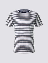 Bunt gestreiftes T-Shirt - Männer - offwhite navy stripes Bunt gestreiftes T-Shirt - Männer - offwhite navy stripes - 7 - TOM TAILOR