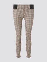 Treggings mit elastischem Bund - Frauen - camel small check Treggings mit elastischem Bund - Frauen - camel small check - 7 - TOM TAILOR