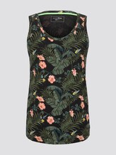 Tanktop mit tropischem Print - Männer - black botanical print Tanktop mit tropischem Print - Männer - black botanical print - 7 - TOM TAILOR Denim