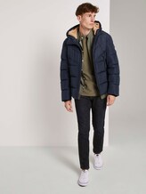 Strukturiertes T-Shirt mit Brusttasche - Männer - Dry Greyish Olive Strukturiertes T-Shirt mit Brusttasche - Männer - Dry Greyish Olive - 3 - TOM TAILOR Denim