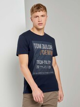 T-Shirt mit Print - Männer - Sky Captain Blue T-Shirt mit Print - Männer - Sky Captain Blue - 1 - TOM TAILOR Denim