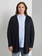Lockerer Shirt-Cardigan - Frauen - Sky Captain Blue Lockerer Shirt-Cardigan - Frauen - Sky Captain Blue - 1 - My True Me