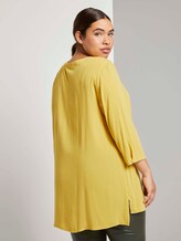 Bluse mit Faltendetails - Frauen - california sand yellow Bluse mit Faltendetails - Frauen - california sand yellow - 2 - My True Me