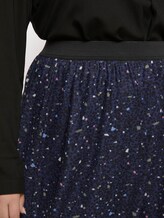 Curvy - Gemusterter Mesh-Rock - Frauen - navy based terrazzo Curvy - Gemusterter Mesh-Rock - Frauen - navy based terrazzo - 10 - My True Me