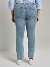 Skinny Fit Jeans mit Destroys - Frauen - light stone wash denim Skinny Fit Jeans mit Destroys - Frauen - light stone wash denim - 2 - My True Me