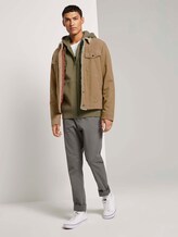 Kapuzen-Sweatjacke mit kleinem Print - Männer - Dry Greyish Olive Kapuzen-Sweatjacke mit kleinem Print - Männer - Dry Greyish Olive - 3 - TOM TAILOR Denim