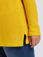 Curvy - Pullover mit Streifenstruktur - Frauen - wood green Curvy - Pullover mit Streifenstruktur - Frauen - wood green - 9 - My True Me