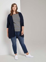 Strukturierter Cardigan - Frauen - Sky Captain Blue Strukturierter Cardigan - Frauen - Sky Captain Blue - 3 - My True Me
