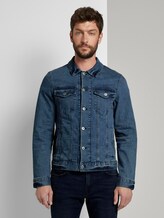 Trucker Jeansjacke im Used-Look - Männer - light stone wash denim Trucker Jeansjacke im Used-Look - Männer - light stone wash denim - 1 - TOM TAILOR