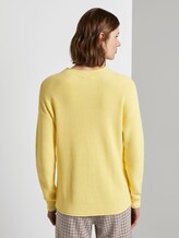 Pullover mit Stehkragen in Ripp-Optik - Frauen - honey popcorn Pullover mit Stehkragen in Ripp-Optik - Frauen - honey popcorn - 2 - TOM TAILOR