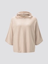 Lockerer Kapuzenpullover - Frauen - desert sand melange Lockerer Kapuzenpullover - Frauen - desert sand melange - 7 - TOM TAILOR