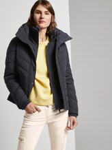 Puffer-Steppjacke mit Fellkragen - Frauen - Sky Captain Blue Puffer-Steppjacke mit Fellkragen - Frauen - Sky Captain Blue - 5 - TOM TAILOR