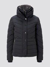 Puffer-Steppjacke mit Fellkragen - Frauen - Sky Captain Blue Puffer-Steppjacke mit Fellkragen - Frauen - Sky Captain Blue - 7 - TOM TAILOR