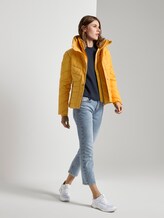 Puffer-Steppjacke mit Fellkragen - Frauen - star shine yellow Puffer-Steppjacke mit Fellkragen - Frauen - star shine yellow - 3 - TOM TAILOR
