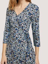 Jerseykleid in Wickeloptik - Frauen - navy floral design Jerseykleid in Wickeloptik - Frauen - navy floral design - 9 - TOM TAILOR