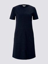 Kurzarm-Kleid mit Taschen - Frauen - Sky Captain Blue Kurzarm-Kleid mit Taschen - Frauen - Sky Captain Blue - 7 - TOM TAILOR