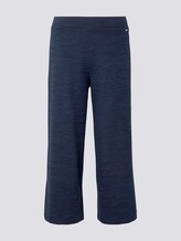 Weiche Culotte-Hose aus Strick - Frauen - Real Navy Blue Weiche Culotte-Hose aus Strick - Frauen - Real Navy Blue - 7 - TOM TAILOR Denim