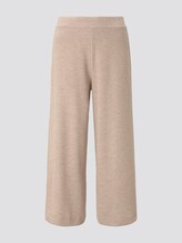 Weiche Culotte-Hose aus Strick - Frauen - cozy beige melange Weiche Culotte-Hose aus Strick - Frauen - cozy beige melange - 7 - TOM TAILOR Denim