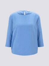 Bluse mit 3/4-Arm - Frauen - sea blue Bluse mit 3/4-Arm - Frauen - sea blue - 7 - TOM TAILOR