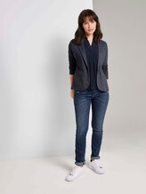 Blusenshirt mit Henley-Kragen - Frauen - Sky Captain Blue Blusenshirt mit Henley-Kragen - Frauen - Sky Captain Blue - 3 - TOM TAILOR