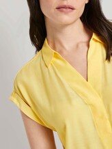 Blusenshirt mit Henley-Kragen - Frauen - honey popcorn Blusenshirt mit Henley-Kragen - Frauen - honey popcorn - 9 - TOM TAILOR