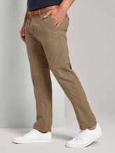 Travis regular Chinos with a belt - Men - bright brown cross design Travis regular Chinos with a belt - Men - bright brown cross design - 11 - TOM TAILOR