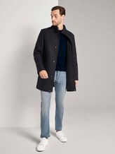 Basic Pullover in Mélange-Optik - Männer - navy blue heather Basic Pullover in Mélange-Optik - Männer - navy blue heather - 3 - TOM TAILOR