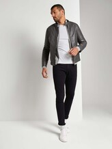 Strickjacke mit Stehkragen - Männer - Grey Heather Melange Strickjacke mit Stehkragen - Männer - Grey Heather Melange - 3 - TOM TAILOR