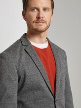 Jersey Sakko mit feinem Hahnentrittmuster - Männer - grey houndstooth Jersey Sakko mit feinem Hahnentrittmuster - Männer - grey houndstooth - 9 - TOM TAILOR