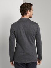 Jersey Sakko mit feinem Hahnentrittmuster - Männer - navy houndstooth Jersey Sakko mit feinem Hahnentrittmuster - Männer - navy houndstooth - 2 - TOM TAILOR