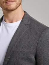 Jersey Sakko mit feinem Hahnentrittmuster - Männer - navy houndstooth Jersey Sakko mit feinem Hahnentrittmuster - Männer - navy houndstooth - 9 - TOM TAILOR